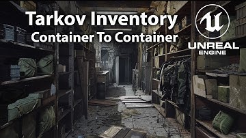 Unreal Engine 5 Tutorial - Tarkov Inventory System Part 16: Drag From Container to Another Container