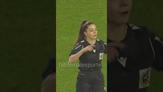 Beautiful football referee - Maria Eugenia Gil Soriano