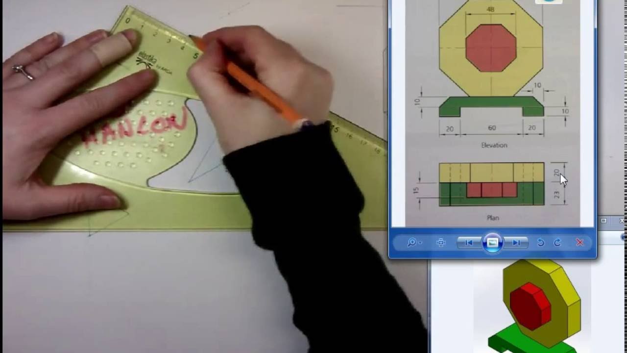 Hexagonal Isometric Pattern Hexagon Isometric - YouTube