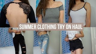 SUMMER CLOTHING TRY ON HAUL