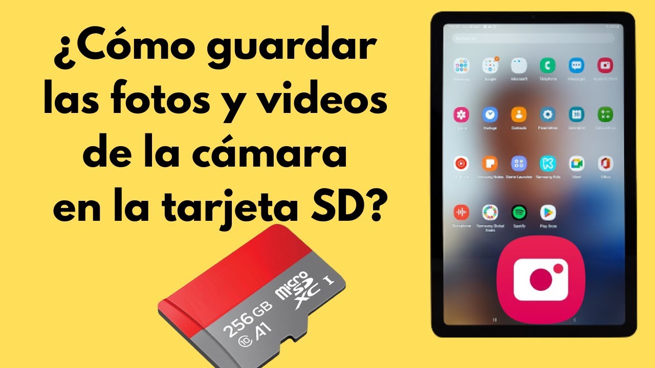 📸¡Libera espacio! Cómo guardar fotos y vídeos en la tarjeta SD cuando