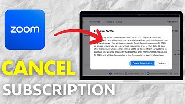 How To Cancel Zoom Subscription 2025