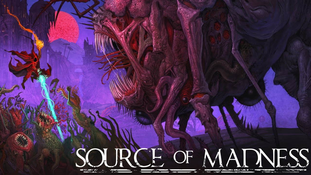 Source of Madness - Grimdark Lovecraftian Sorceror Roguelite