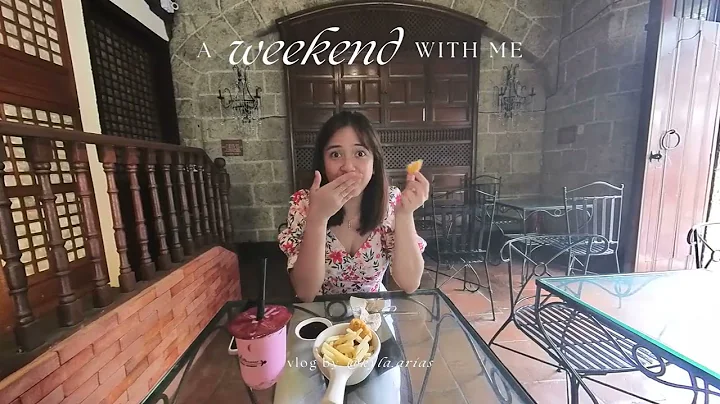 a weekend vlog  cafe hopping in intramuros, weeken...