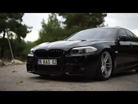 BLACK BMW F10 CAR PORN || TURKEY