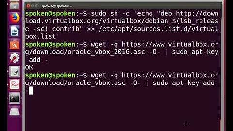 Installing VirtualBox on Ubuntu Linux OS - Gujarati