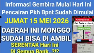 UPDATE CAIR PKH BPNT TAHAP 2 HARI INI_YESS YG DINANTI2 PENYALURAN PKH/BPNT BANK INI