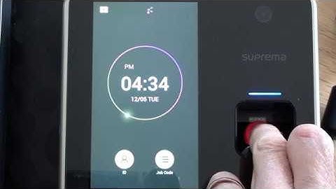 Suprema BioStation A2 User Configuration