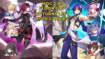 [F2P] Honkai : Star Rail | MoC 12 2.0.1 | E0S0 Kafka E6 Serval / E0S0 Dr.Ratio  | 3 stars clear
