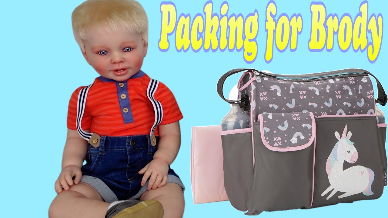 Packing Lunchbox for Reborn toddler Magnolia Reborn before Daycare Routine  