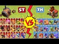 Super Troops VS Normal Troops | Clash of Clans