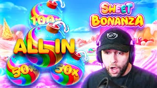 THIS RISKY ALL IN SAVED MY RETURN TO SWEET BONANZA... RIDICULOUS COMEBACK!! (Bonus Buys)