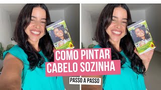 COMO PINTAR O CABELO SOZINHA / passo a passo