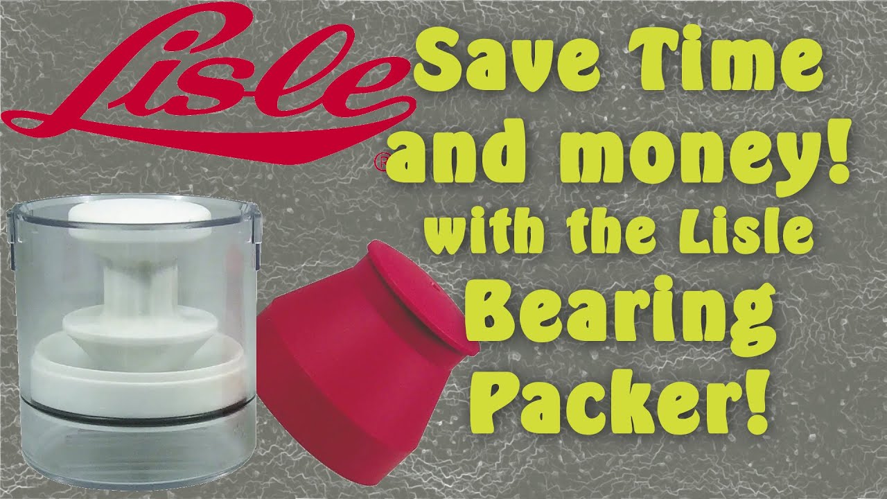 This Amazing Tool Will Pack a Bearing in 5 Seconds Lisle 34550 Handy Packer Bearing Packer