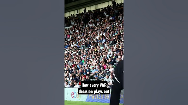 How every VAR decision plays out #shorts