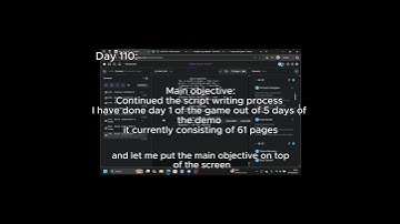 Day 110 of making a game #journey #3dgamedevelopment #gamedevblog #timelapse #gamedeveloper