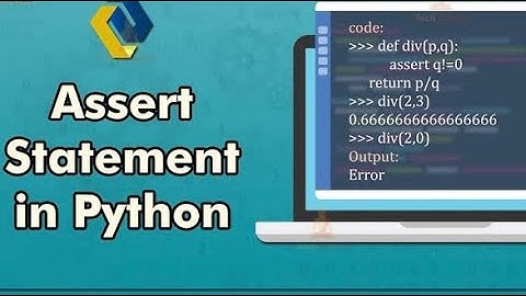 How to Use Assert Program In Python Programming Language - MDP Versatile