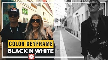 COLOR KEYFRAME (BLACK N WHITE  EFFECT) on VIDEO USING KINEMASTER  | EASY STEPS ! Jas Tutorial PH
