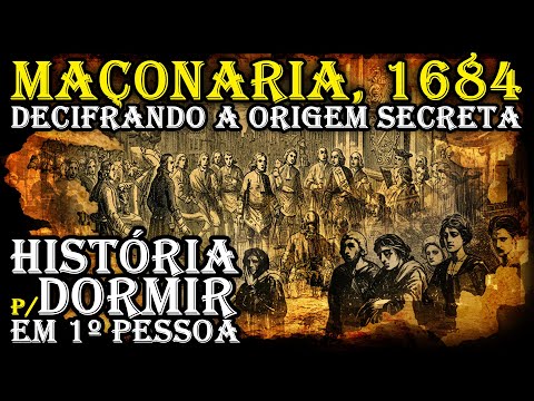 A Origem Secreta da MAÇONARIA | História p/ Dormir em Primeira Pessoa