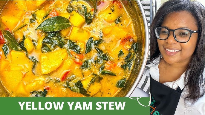 Yellow Yam Salad - Healthier Steps