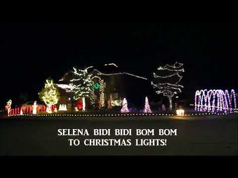 Watch a Texas family's Selena-inspired holiday light show