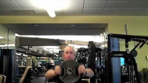 Self Made Exercise Index:  Box Squats with Static Plate Hold