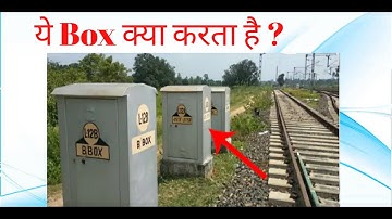 Axle Counter l Junction Box l Axle Counter of Track l Circuit Box Hindi l Track ke Box क्या करते हैं
