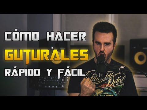 Cómo hacer GUTURALES / SCREAMS (Tutorial RÁPIDO y FÁCIL)