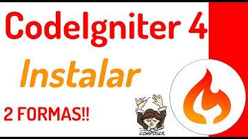 🔥  Instalar CodeIgniter 4: Dos maneras: Manual y por composer #2