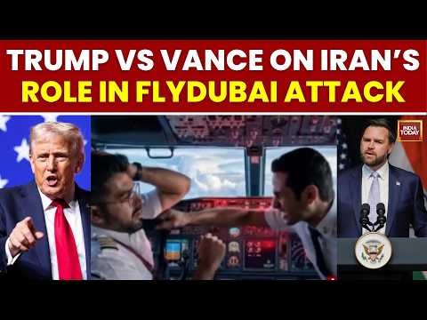 Flydubai Horror: Trump Says Iran Behind Flydubai Attack | JD Vance Says No Conclusive Evidence