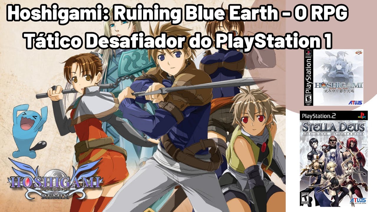 Hoshigami: Ruining Blue Earth - PlayStation 1 - NTSC-J Japon - Bon état