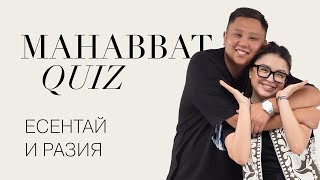 Mahabbat Quiz: Yessentay & Razziyuwa | ELLE Kazakhstan
