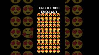 find the odd emoji out