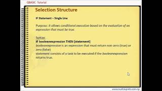 IF   Single Line statement QBASIC