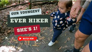 Purlingbrook Falls Springbrook | Our youngest ever hiker, she’s only 1 {EPIC drone footage at end}