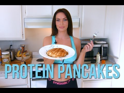 3 Ingredient Protein Pancakes