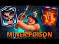OLD STYLE 2.9 MINER POISON - CLASH ROYALE