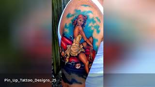 Pin Up Girl Tattoo Designs: Best 75 Ideas That Will Rock Your World! !