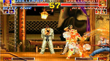 BILLY KANE COMBO 100% DAMAGE by SIMBA_SNK "KOF95