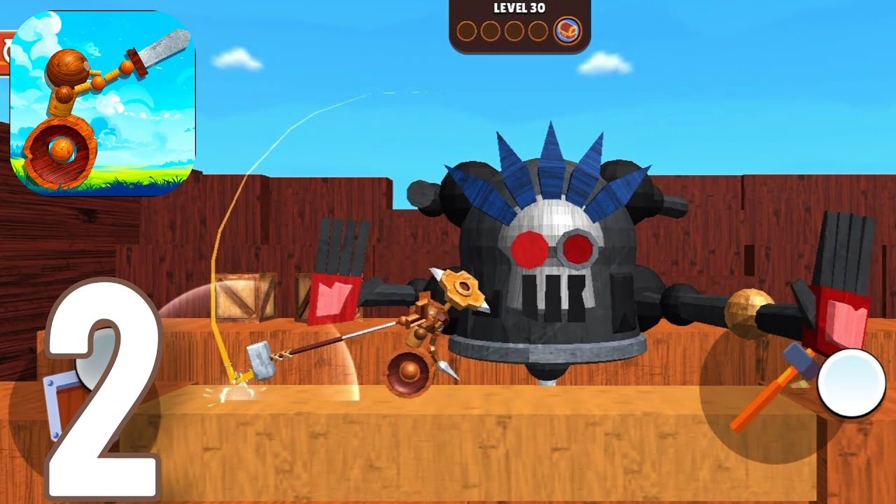 Wood Guy - Gameplay Walkthrough Part 2 - Level 26 - 40 (ios,Android)