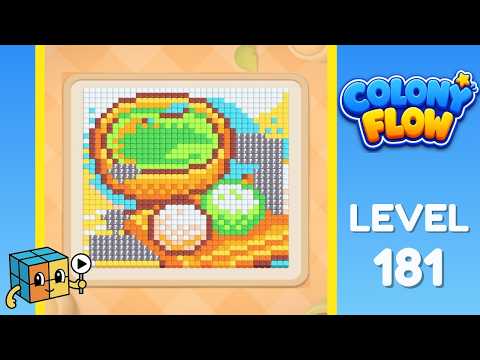 Colony Flow Level 181 Walkthrough Solution