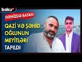 Xəzərdə batan qazi və şəhid oğlu ilə bağlı xəbər var - BAKU TV