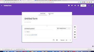 Open a Google Form