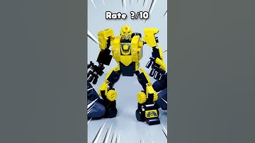 🤖 Transformers Bumblebee MOC! FAKE LEGO Building Block Mecha Tutorial~