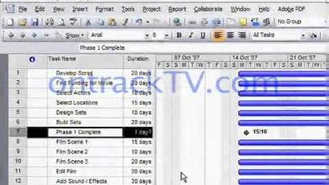 Creating Milestones in Microsoft Project   YouTube
