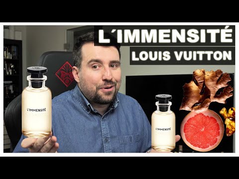 LOUIS VUITTON L'IMMENSITÉ HONEST Fragrance Review and Unboxing