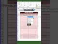 Excel Shortcut | Automatic serial number insert in excel | #viral #shorts #excelshortcuts #exceltips