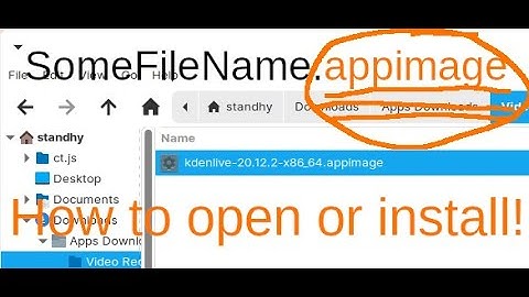 Install/Open .AppImage Files in ZorinOS Lite