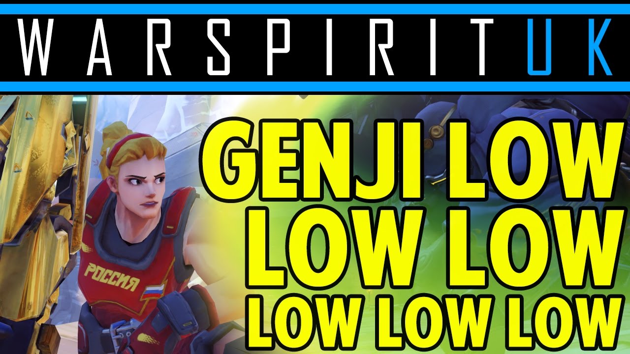 Overwatch: Genji Low! Low..lowlow..low. (Scrim Highlight)