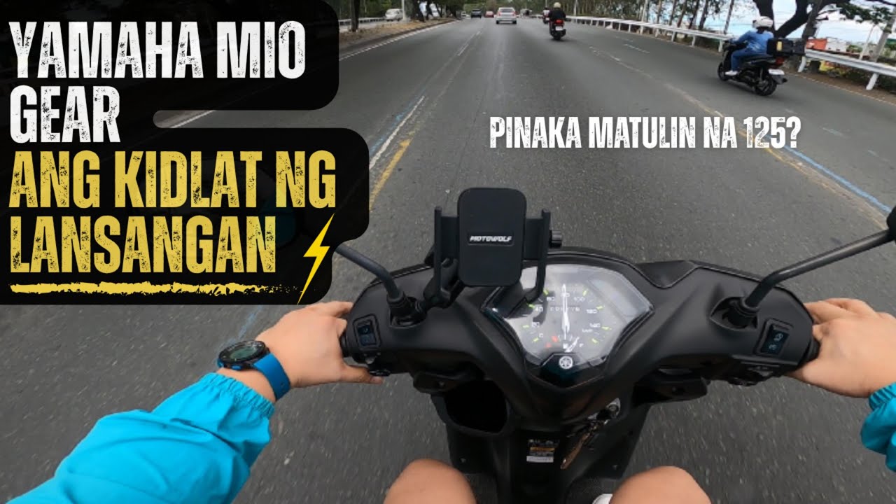 Yamaha Mio Gear ang pinaka matuling 125cc?
